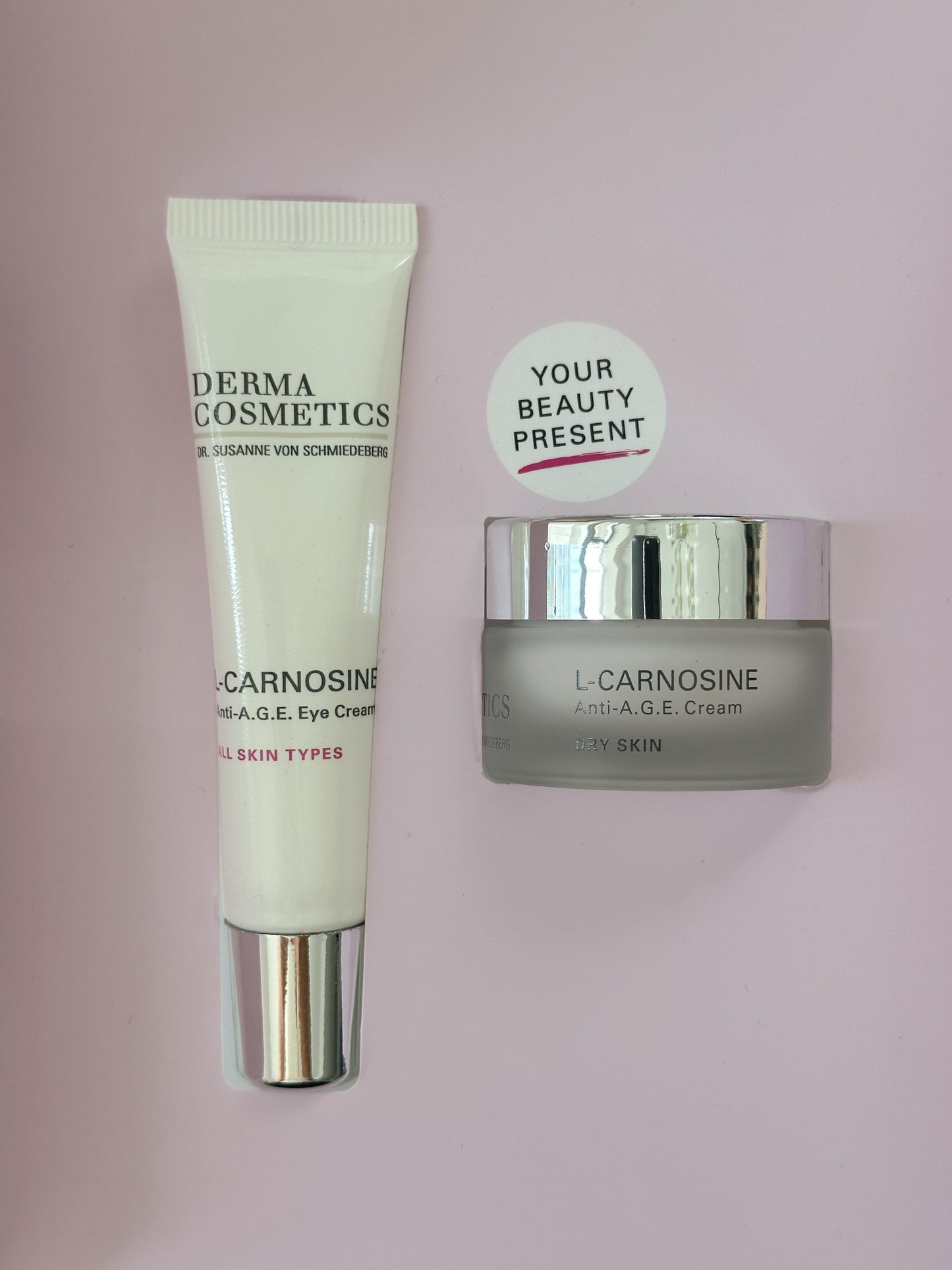 DERMA COSMETICS L-Carnosine Anti-A.G.E. Eye Cream Set