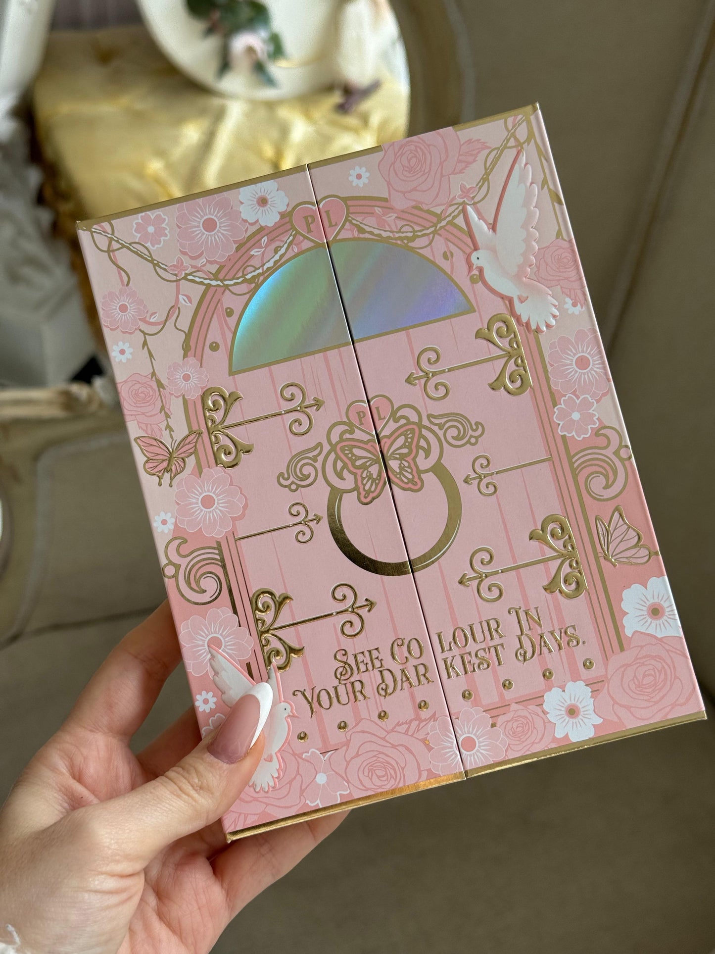 PLOUISE Love Lane 
See Color In Your Darkest Days Cream & Powder Blusher Palette