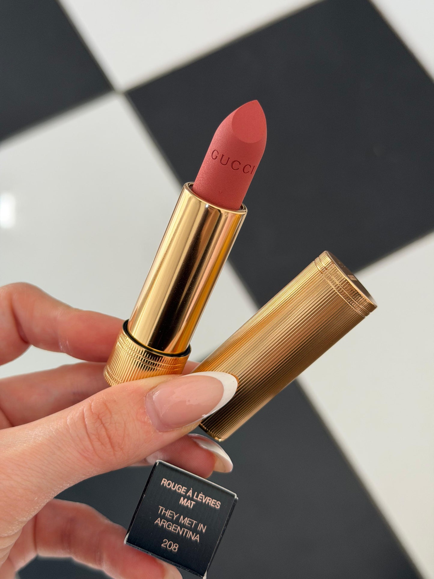 GUCCI Rouge Á Lévres Mat Lipstick (208)