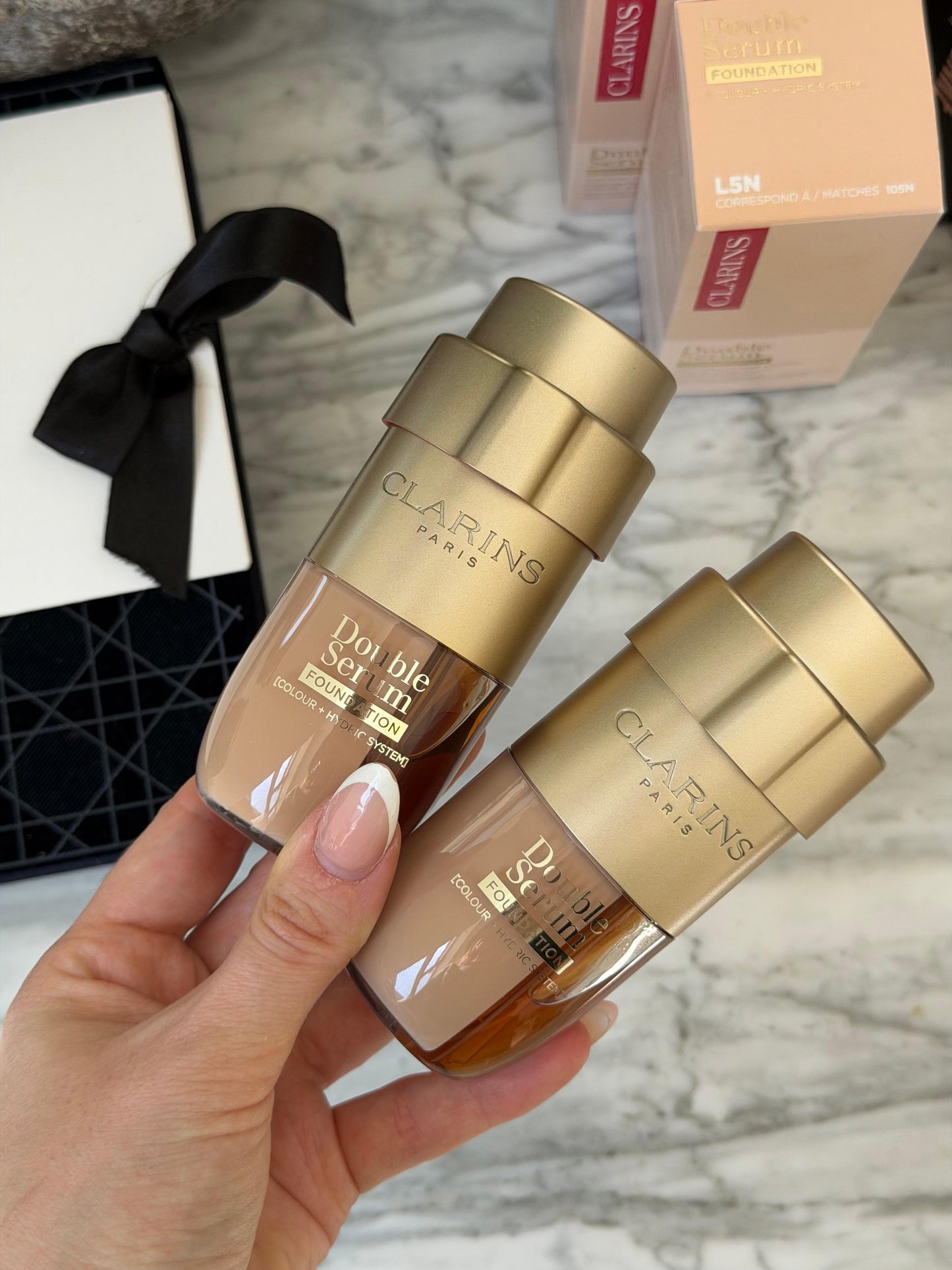 CLARINS Double Serum 2in1 Hybrid Foundation (L5N)