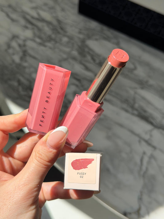 FENTY BEAUTY Gloss Bomb Stix (02 Fussy) High-Shimmer Gloss Stick
