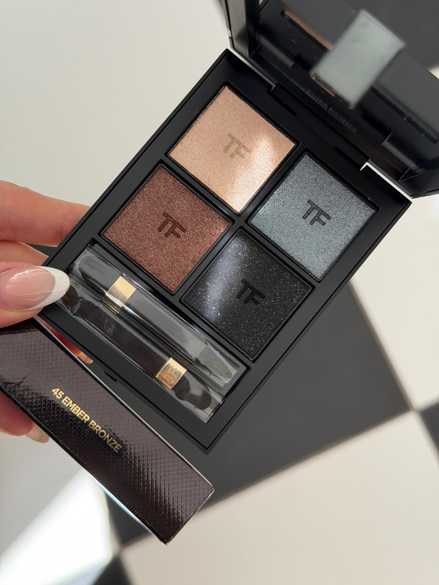 TOM FORD Runway Eyeshadow Color Quad Crème Palette - Ember Bronze