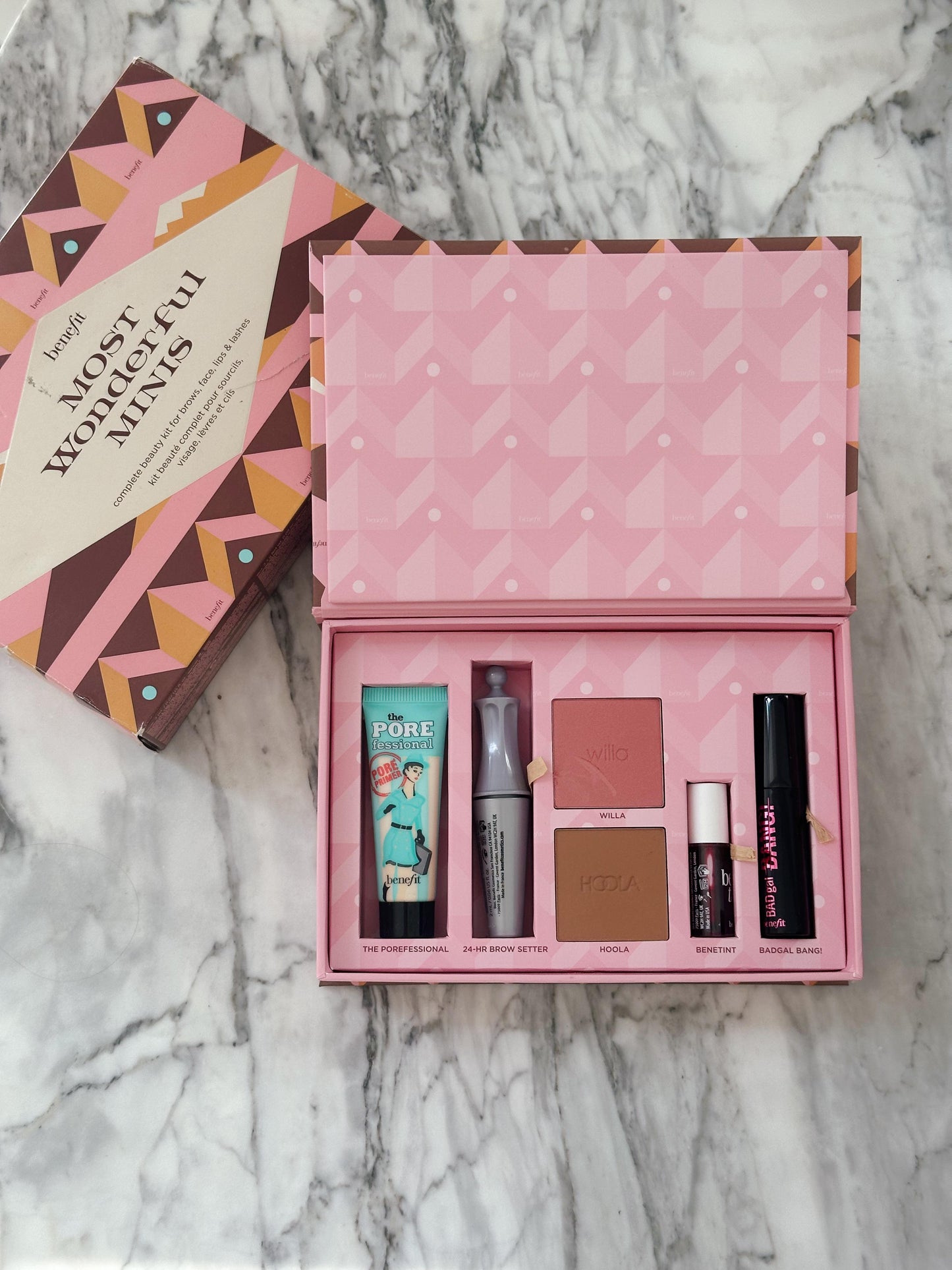 BENEFIT
Most Wonderful Minis Gift Set 6 Pieces - Complete Beauty Kit For Brows, Face, Lips & Lashes