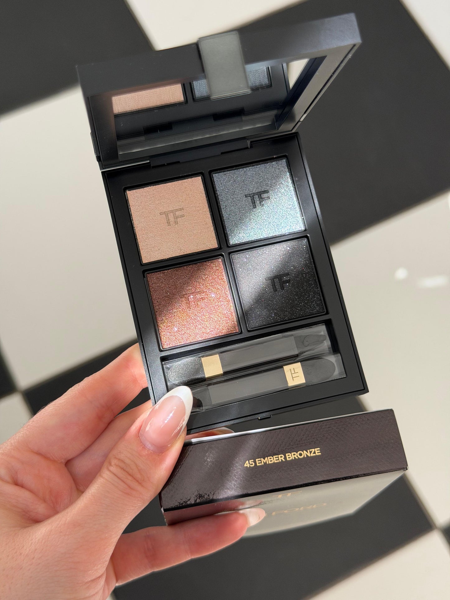 TOM FORD Runway Eyeshadow Color Quad Crème Palette - Ember Bronze