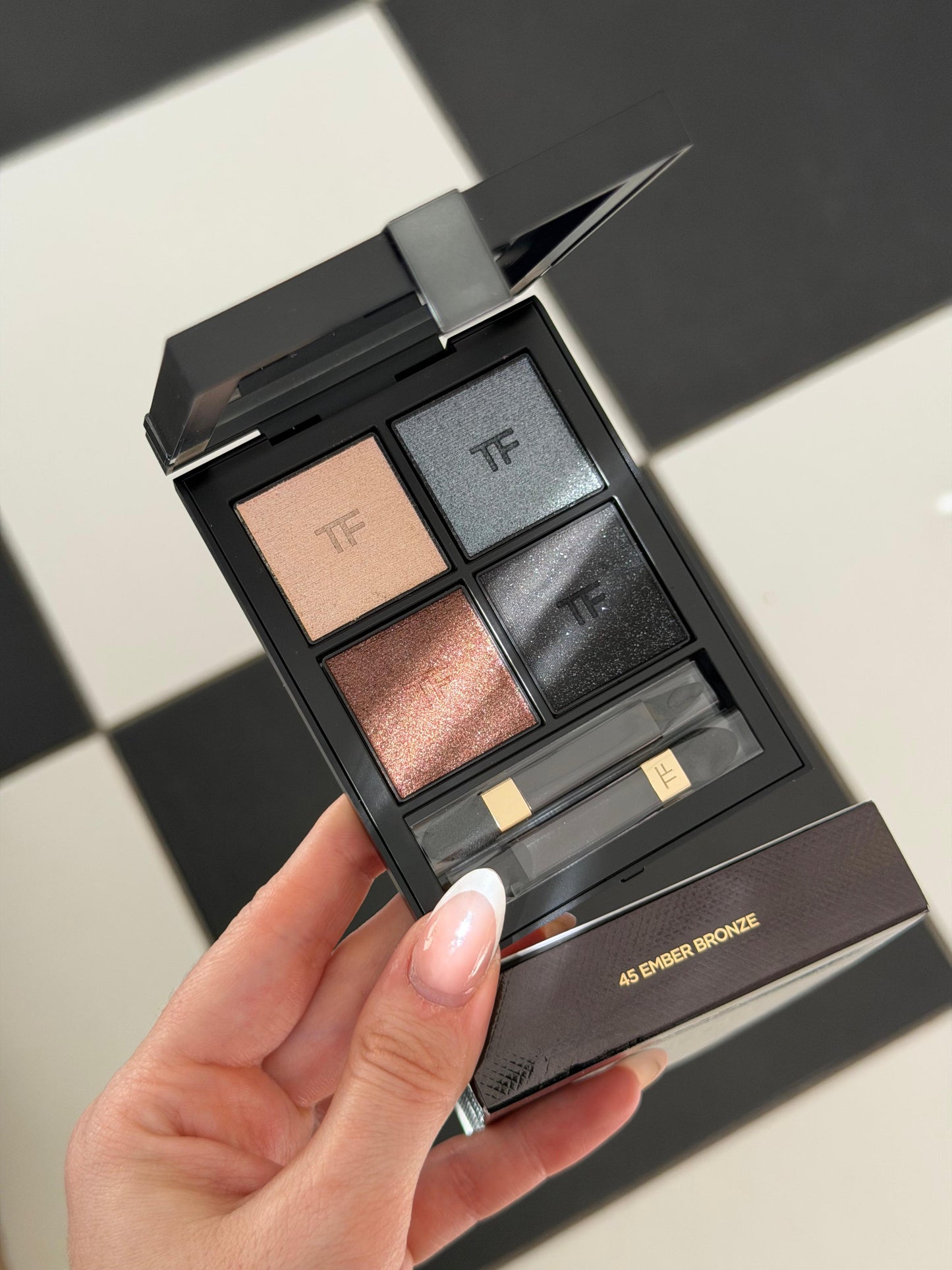 TOM FORD Runway Eyeshadow Color Quad Crème Palette - Ember Bronze