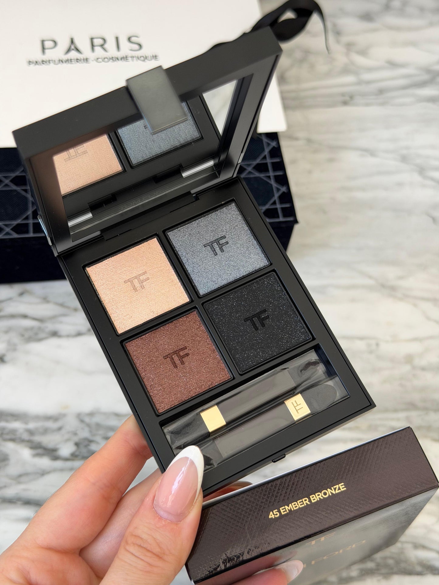 TOM FORD Runway Eyeshadow Color Quad Crème Palette - Ember Bronze