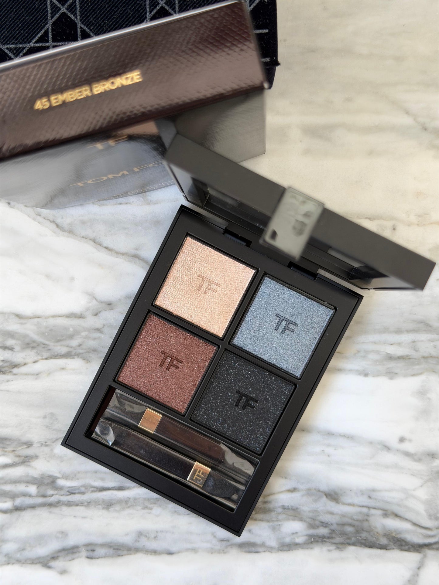 TOM FORD Runway Eyeshadow Color Quad Crème Palette - Ember Bronze