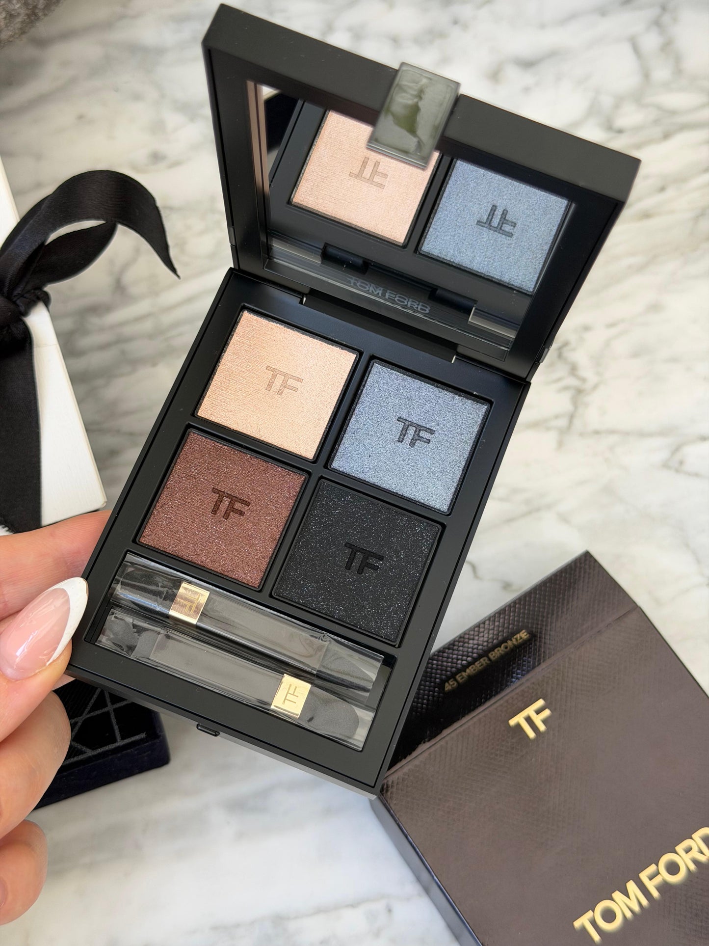 TOM FORD Runway Eyeshadow Color Quad Crème Palette - Ember Bronze