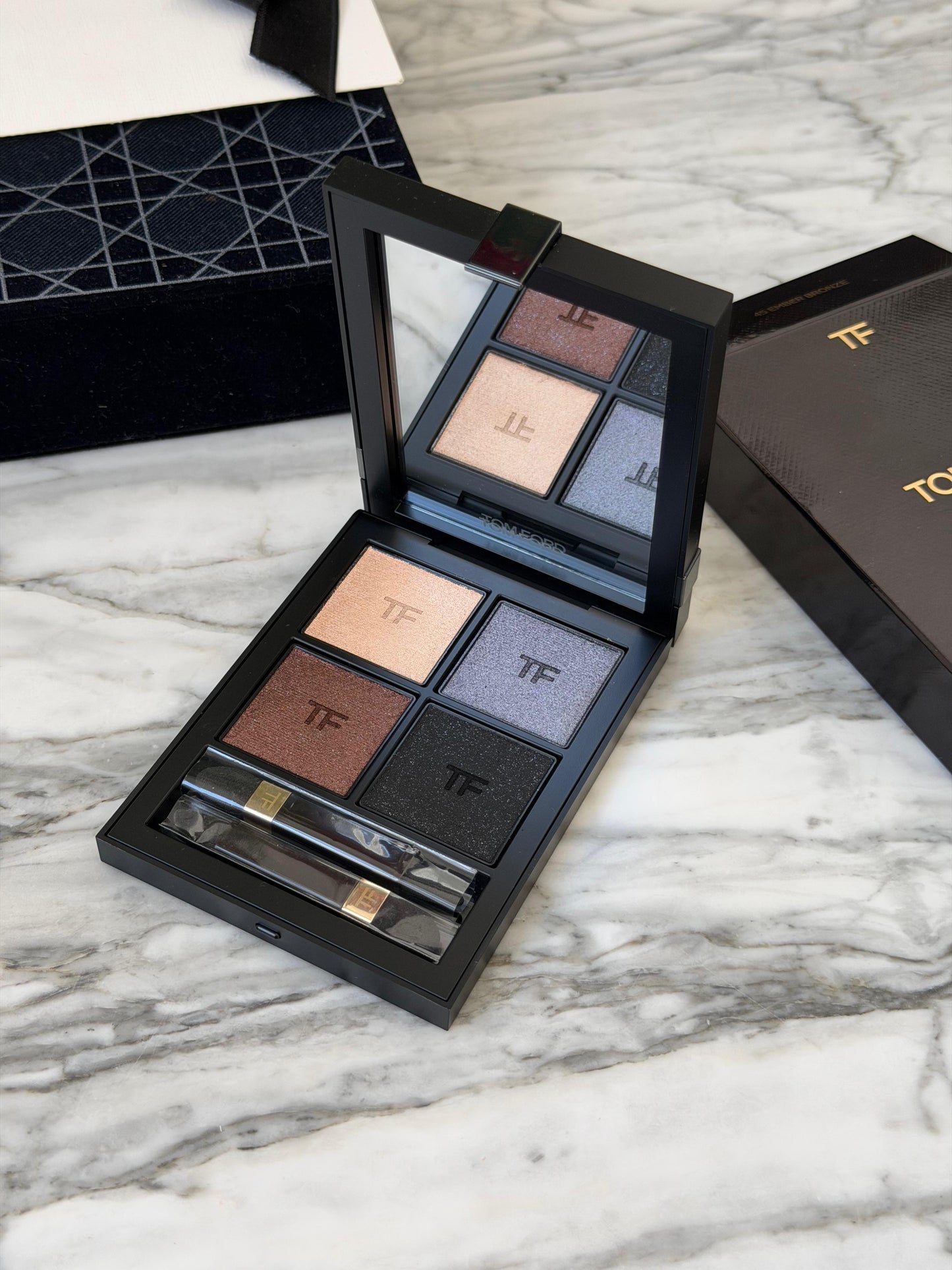 TOM FORD Runway Eyeshadow Color Quad Crème Palette - Ember Bronze