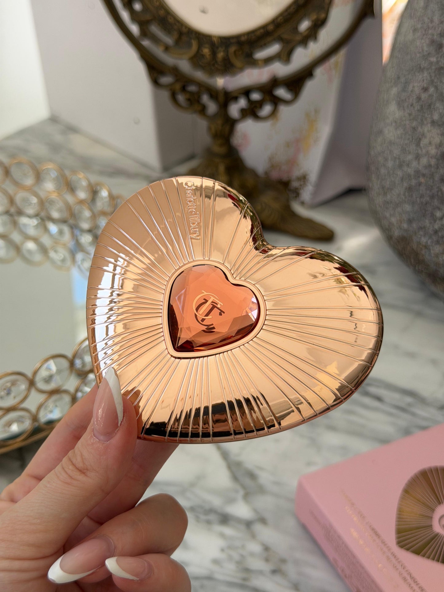 CHARLOTTE TILBURY Beauty Soulmates Face Palette Blush & Powder - Flawless Rosewood