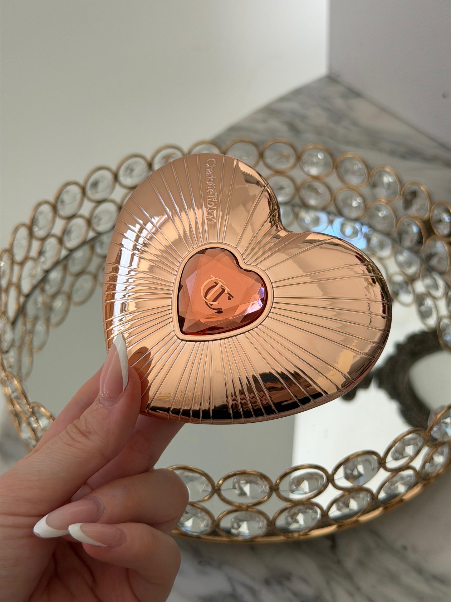CHARLOTTE TILBURY Beauty Soulmates Face Palette Blush & Powder - Flawless Rosewood
