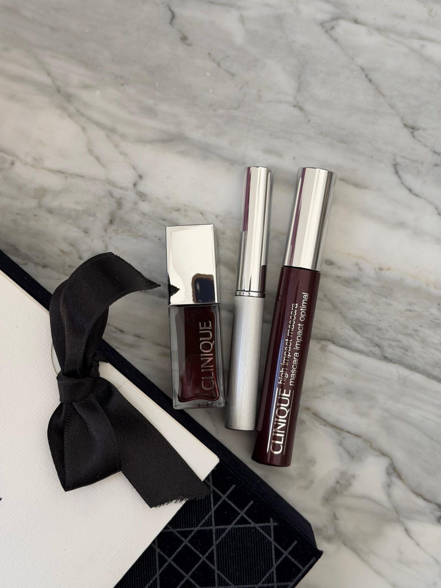 CLINIQUE Black Honey Lipstick + Lip Oil + Mascara Limited Edition Trio Gift Set