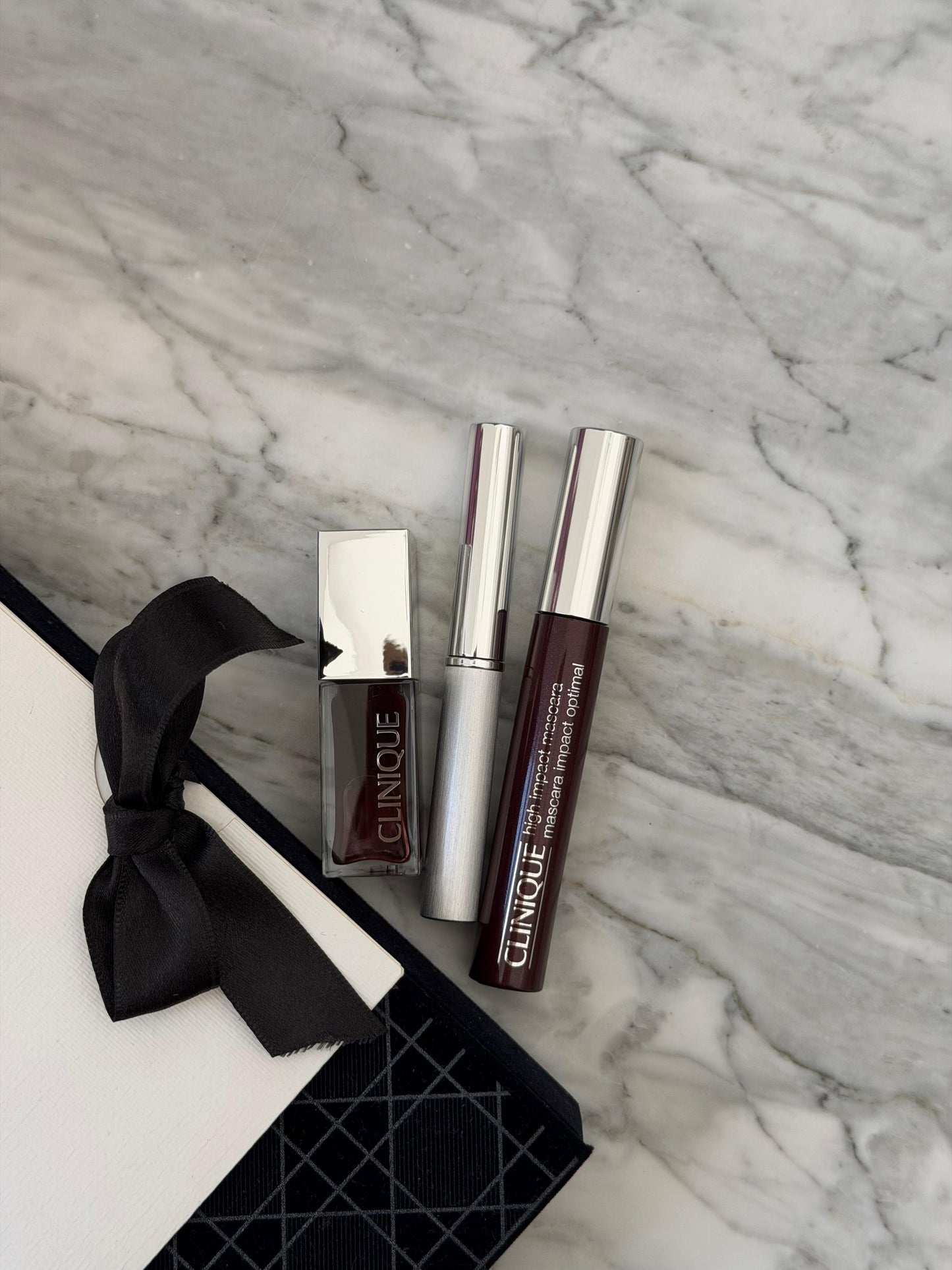 CLINIQUE Black Honey Lipstick + Lip Oil + Mascara Limited Edition Trio Gift Set