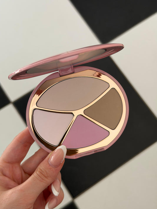 CHARLOTTE TILBURY 4 Colors Creamy Contour (Blush&Bronzer) Palette (01)