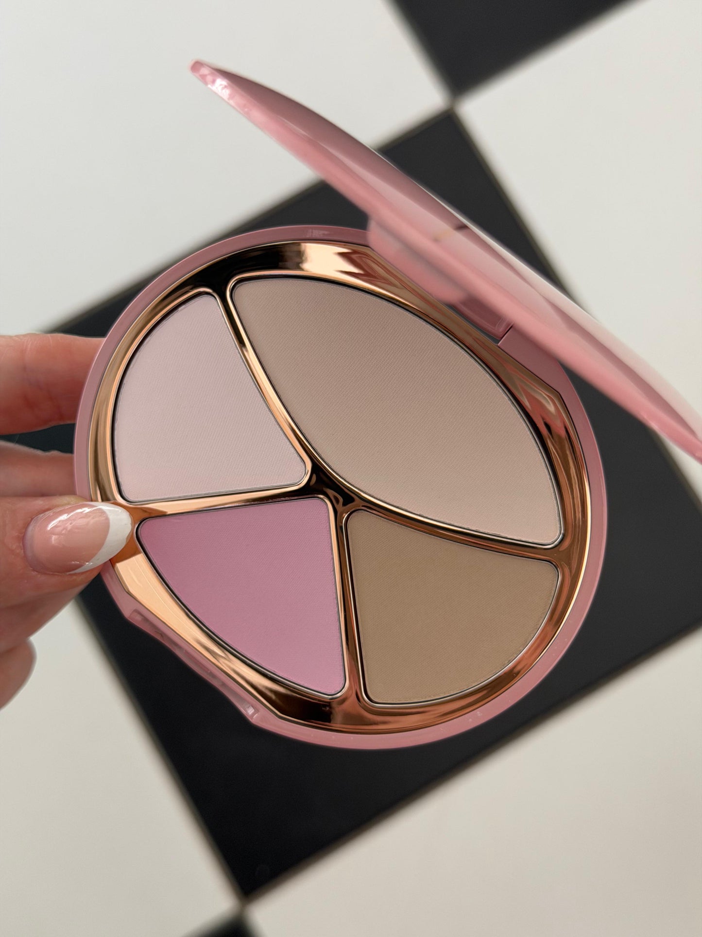 CHARLOTTE TILBURY 4 Colors Creamy Contour (Blush&Bronzer) Palette (01)