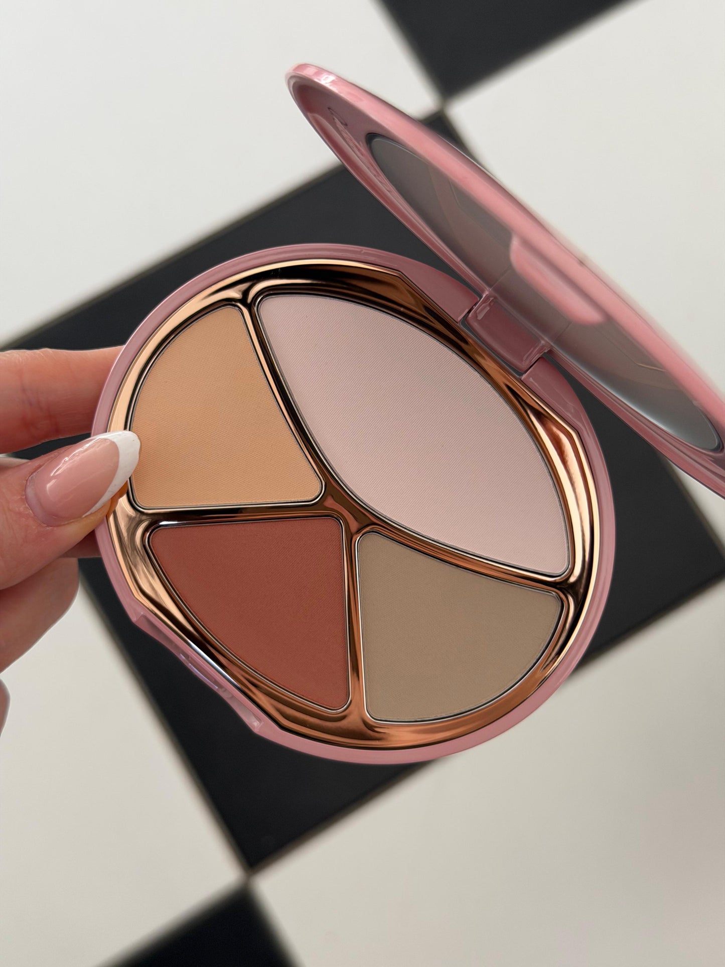 CHARLOTTE TILBURY 4 Colors Creamy Contour (Blush&Bronzer) Palette (03)
