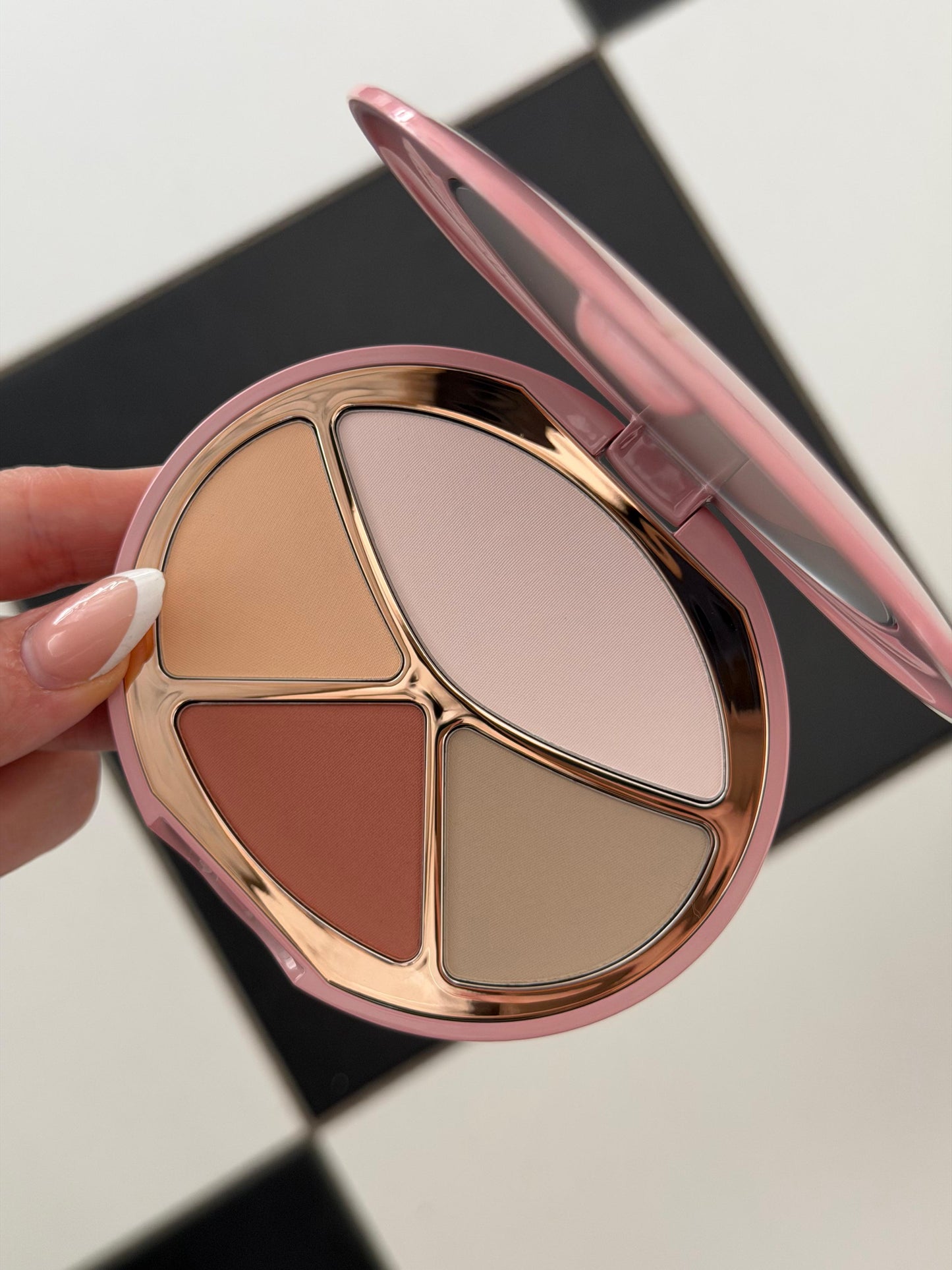 CHARLOTTE TILBURY 4 Colors Creamy Contour (Blush&Bronzer) Palette (03)