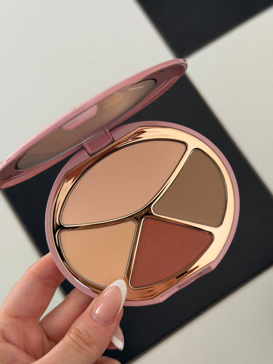 CHARLOTTE TILBURY 4 Colors Creamy Contour (Blush&Bronzer) Palette (04)