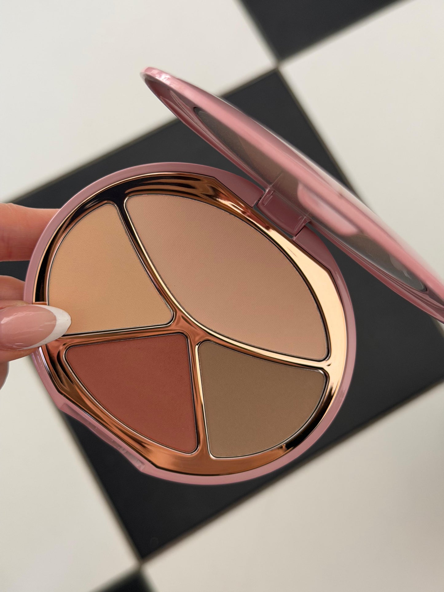 CHARLOTTE TILBURY 4 Colors Creamy Contour (Blush&Bronzer) Palette (04)