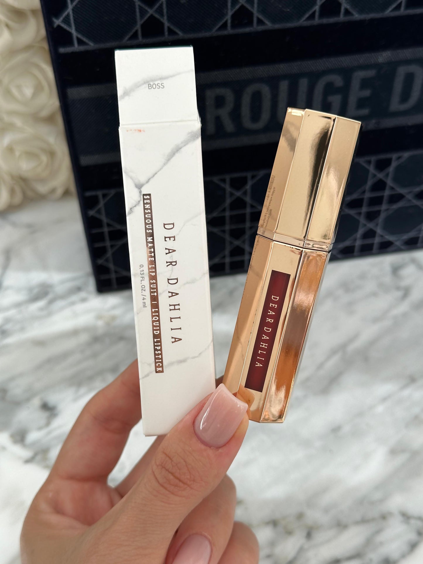 DEAR DAHLIA Sensuous Matte Lip Suit Liquid Lipstick - Boss