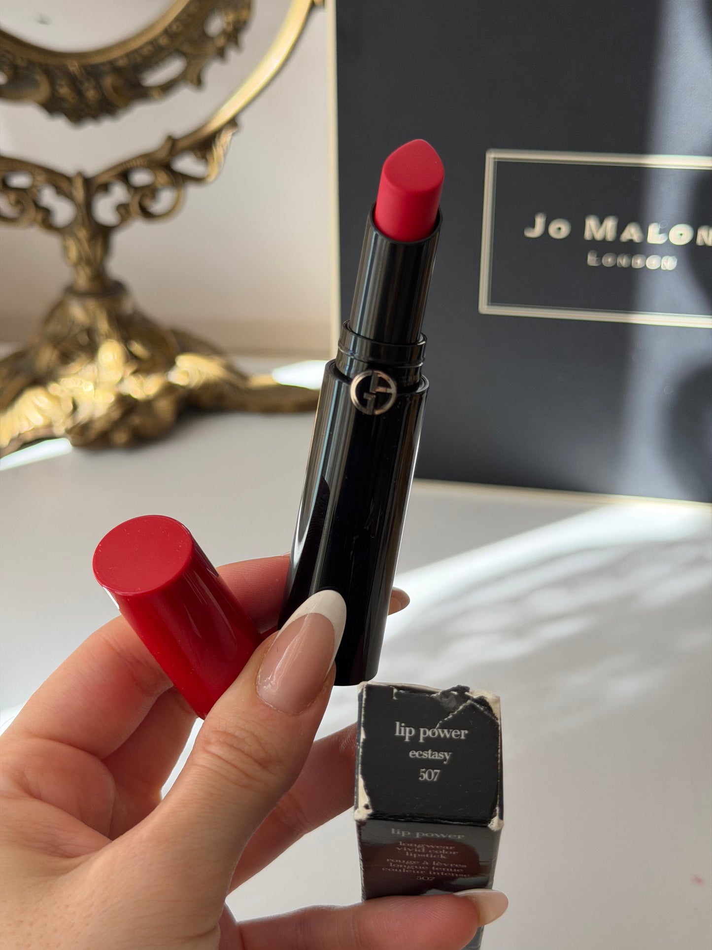 ARMANI Lip Power Longwear Vivid Color Lipstick (507)