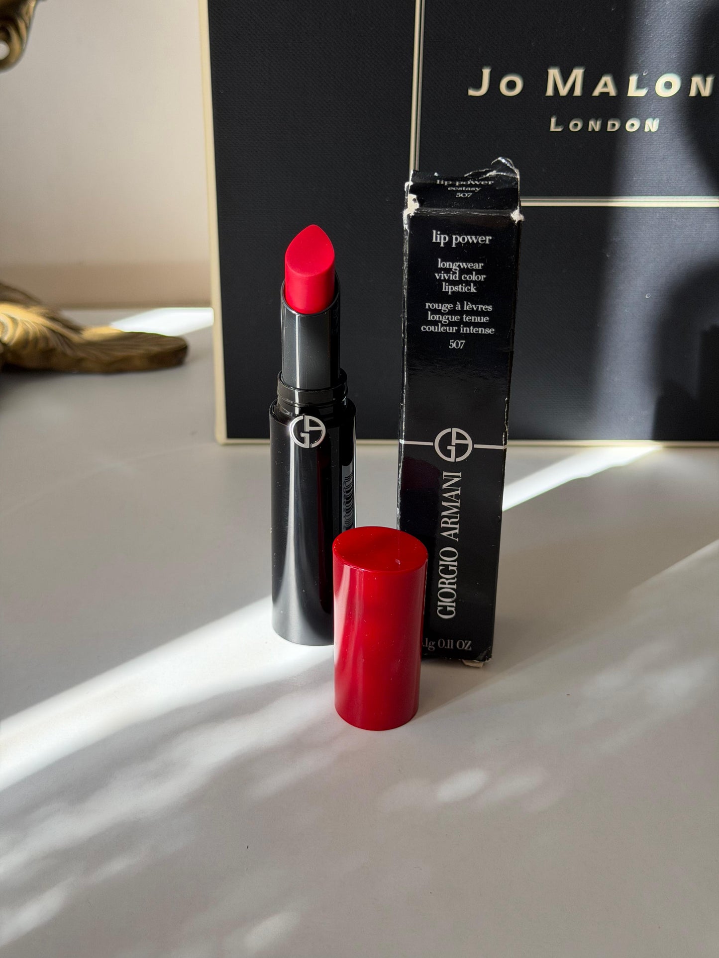 ARMANI Lip Power Longwear Vivid Color Lipstick (507)