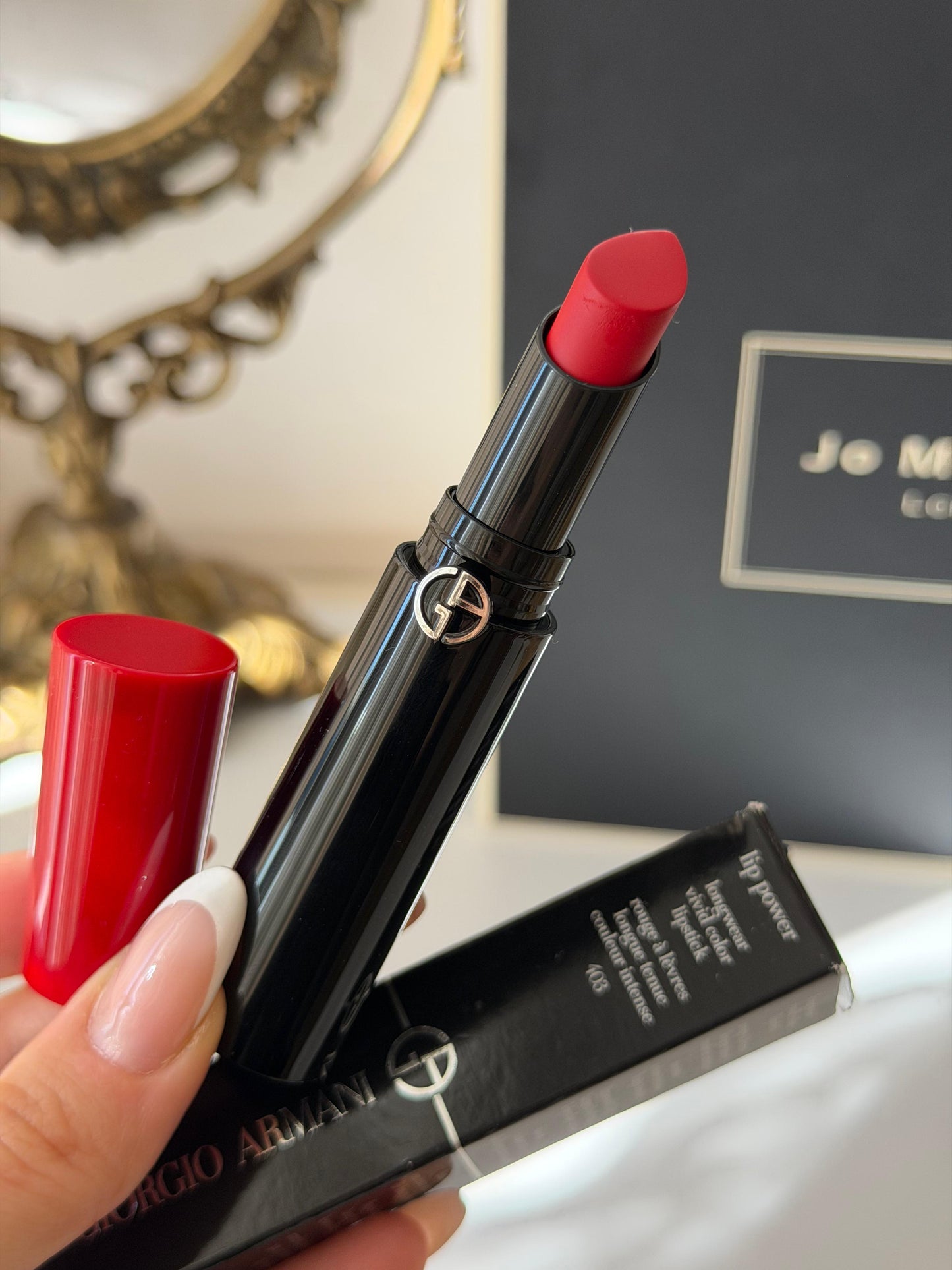 ARMANI Lip Power Longwear Vivid Color Lipstick (403)