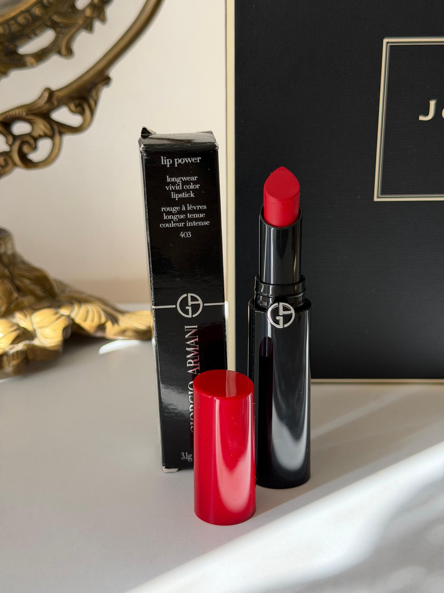 ARMANI Lip Power Longwear Vivid Color Lipstick (403)