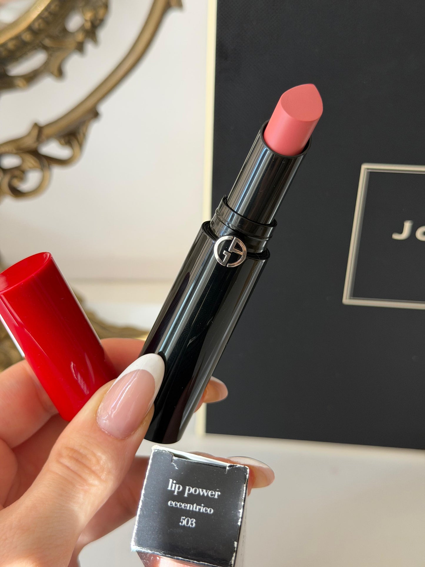 ARMANI Lip Power Longwear Vivid Color Lipstick (503)