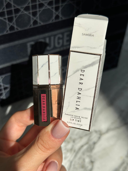 DEAR DAHLIA Paradise Dream Velvet Lip Mousse Tint - Sangria