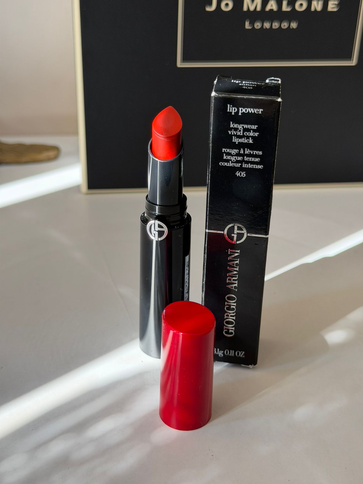 ARMANI Lip Power Longwear Vivid Color Lipstick (405)