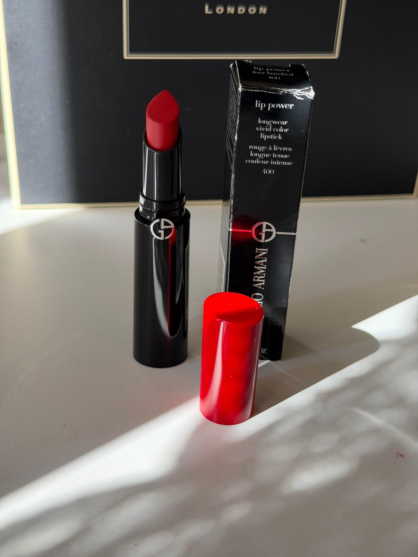 ARMANI Lip Power Longwear Vivid Color Lipstick (400)