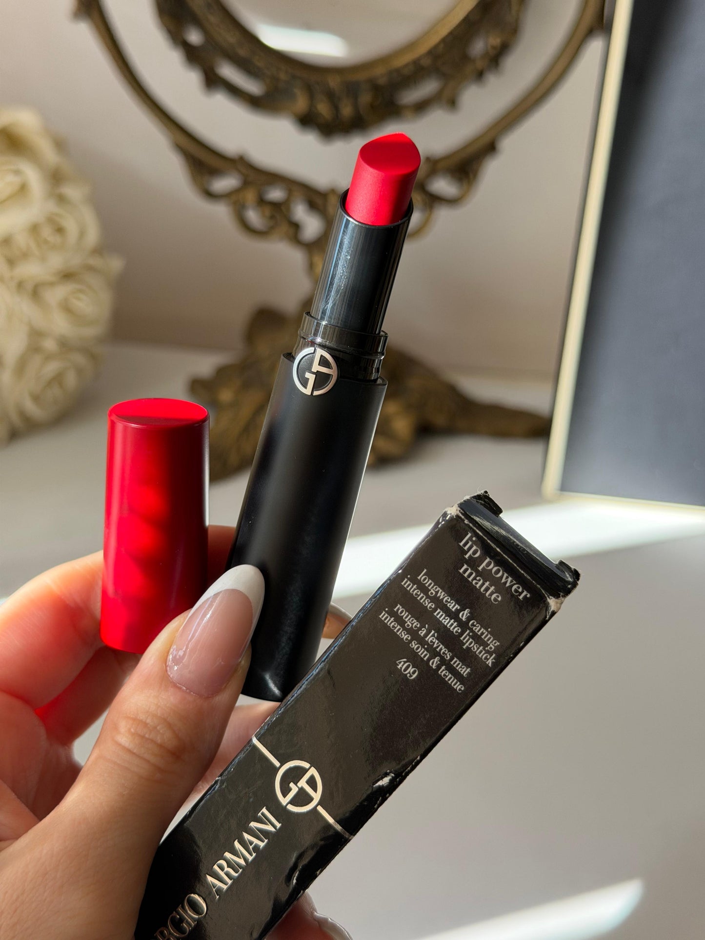 ARMANI Lip Power - Longwear Intense Matte Lipstick