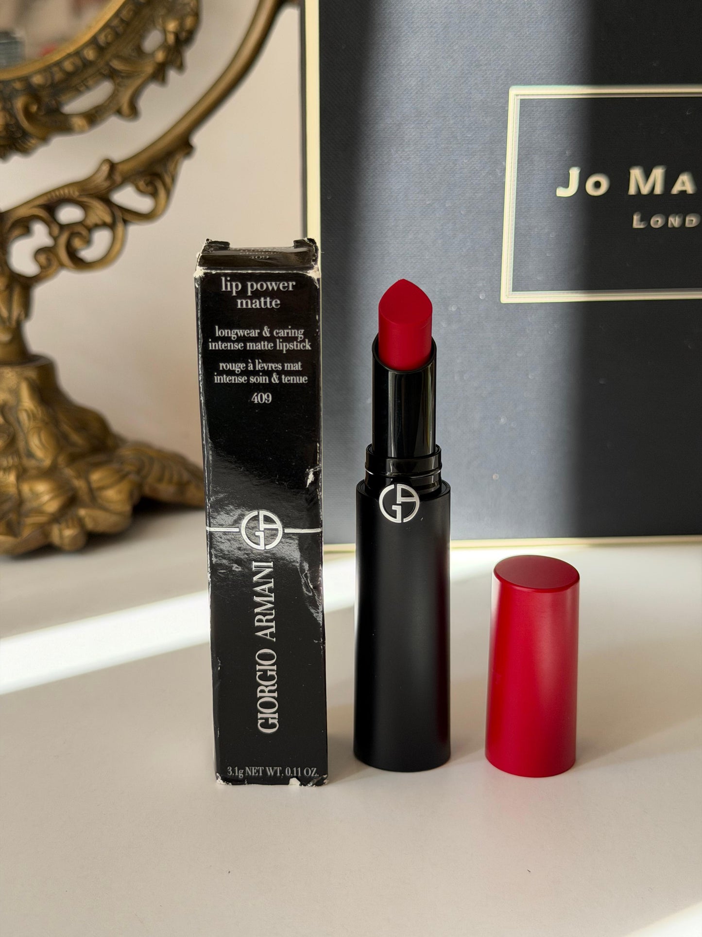 ARMANI Lip Power - Longwear Intense Matte Lipstick