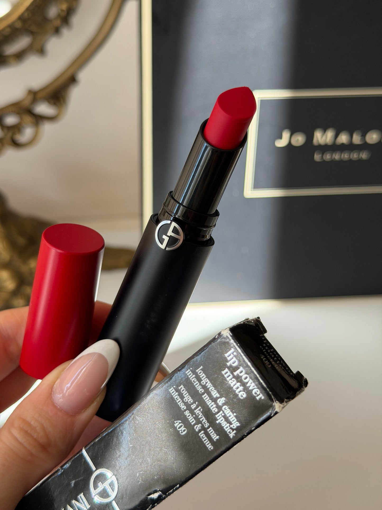 ARMANI Lip Power - Longwear Intense Matte Lipstick