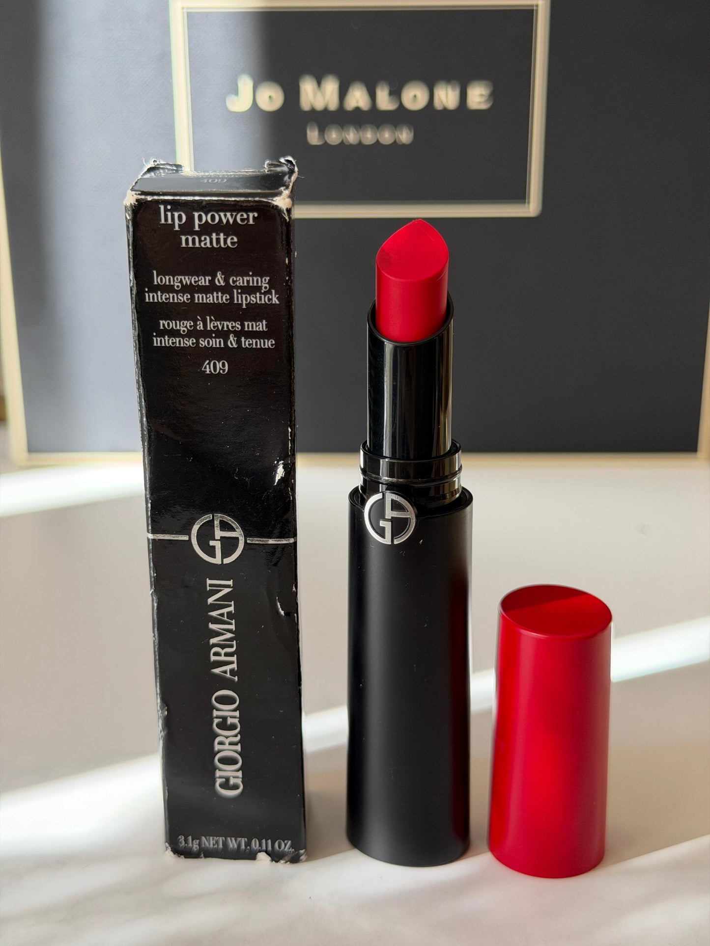 ARMANI Lip Power - Longwear Intense Matte Lipstick
