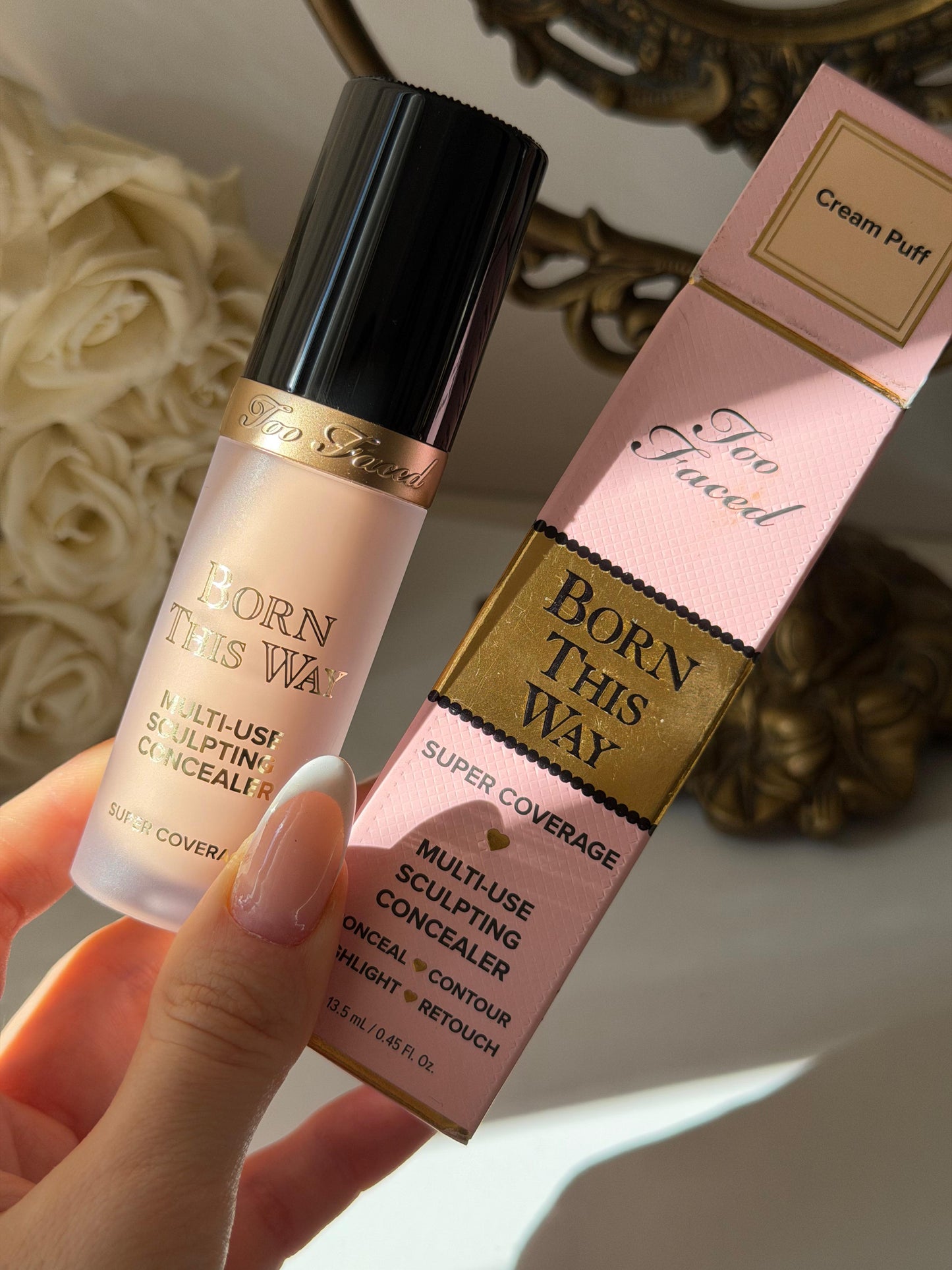 TOO FACED Born This Way Super Coverage Multi-Use Concealer - Cream Puff
Flawless, Hydrating, Longwearing