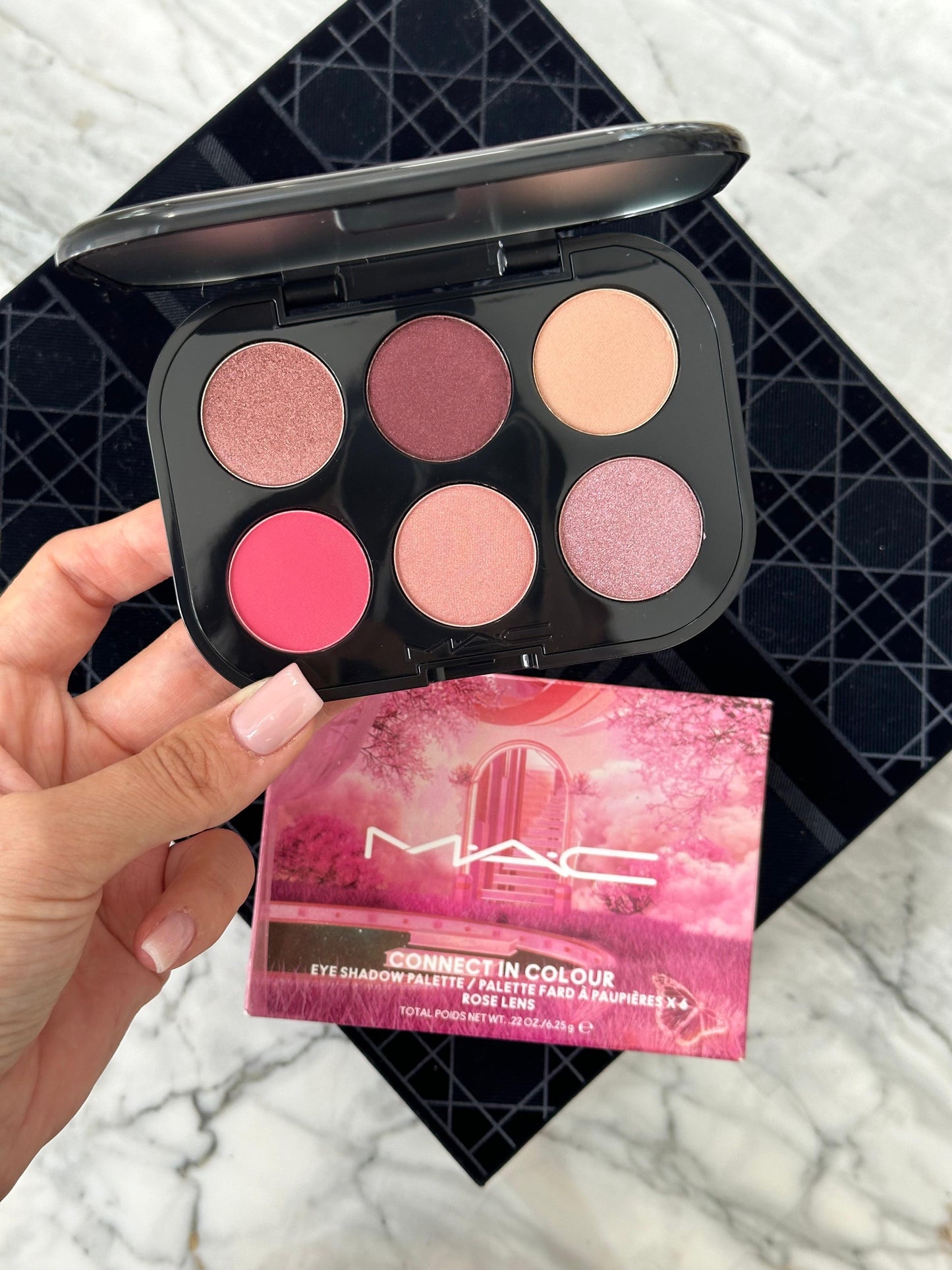 MAC Connect In Colour Eye Shadow Palette - Rose Lens