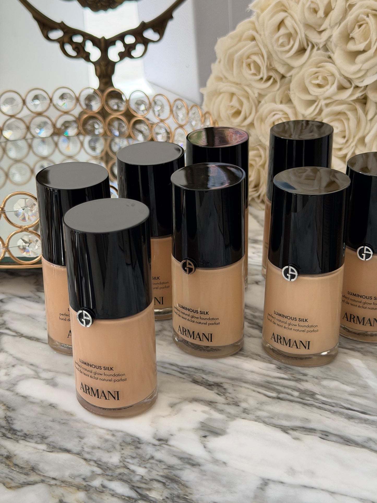 ARMANI Luminous Silk Natural Glow Blurring Foundation
Medium Buildable Coverage, 24HR Wear