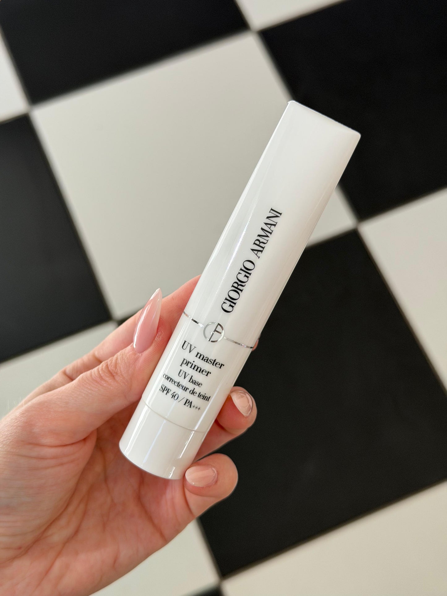 ARMANI UV Master Primer SPF40 PA+++ (Pink)