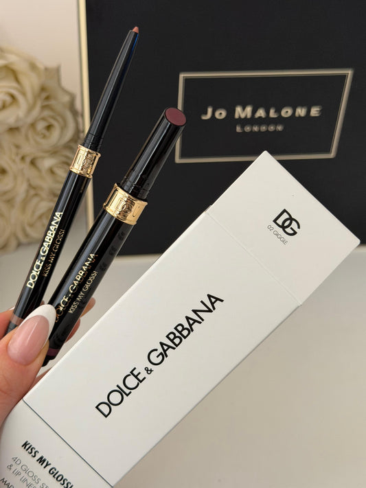 DOLCE&GABBANA Kiss My Gloss!
4D Gloss Stick & Lip Liner Duo (02)