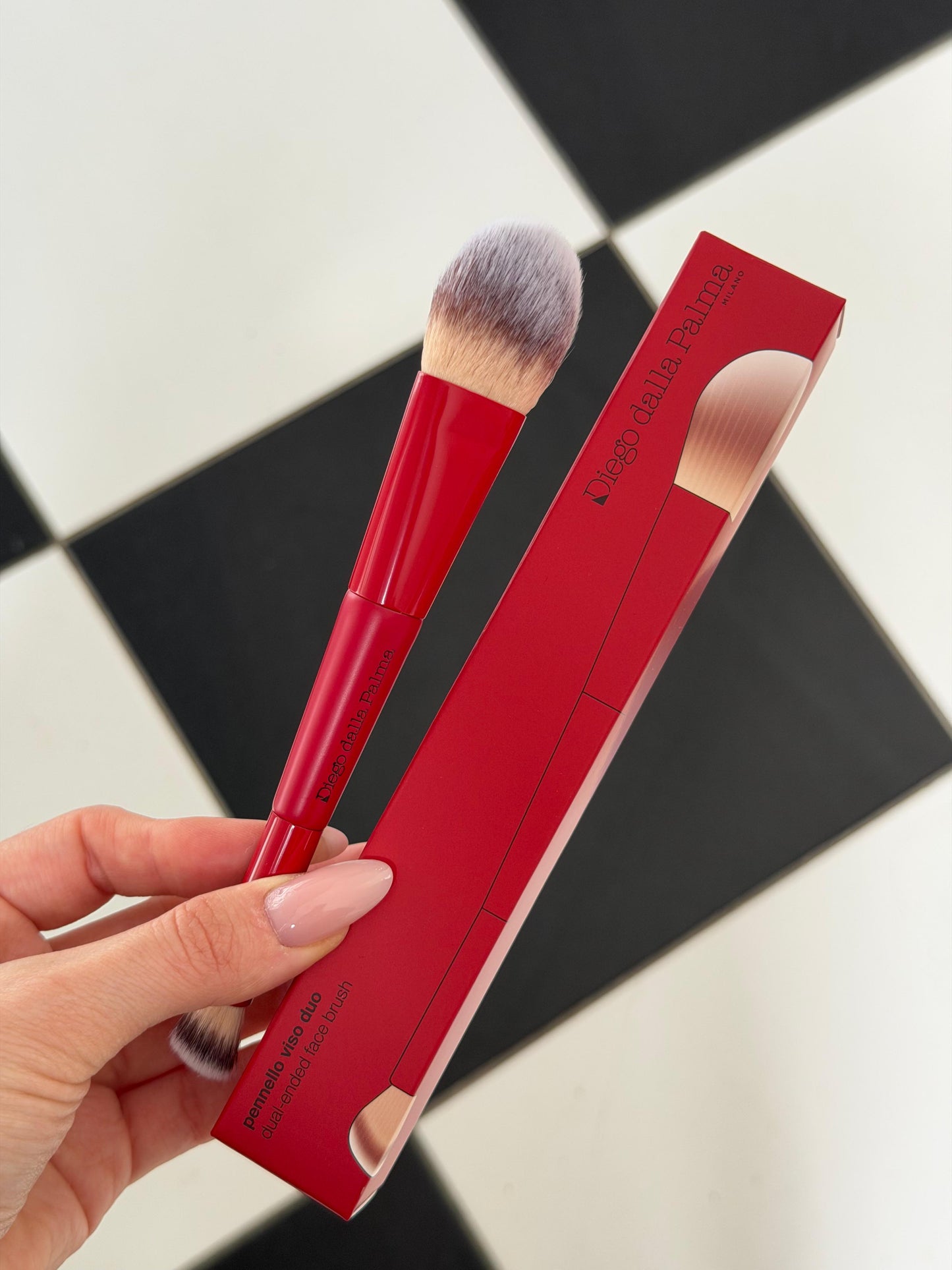 DIEGO DALLA PALMA Dual-Ended Face Brush