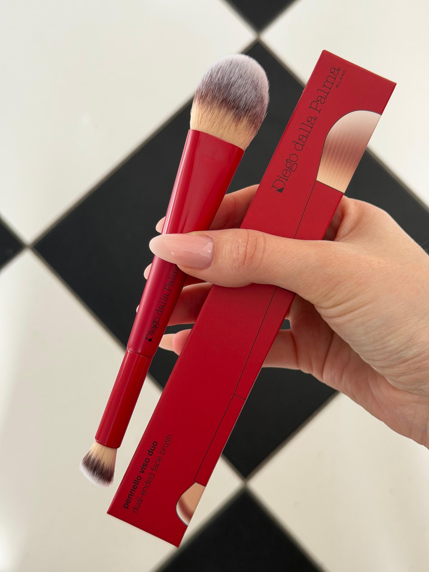 DIEGO DALLA PALMA Dual-Ended Face Brush