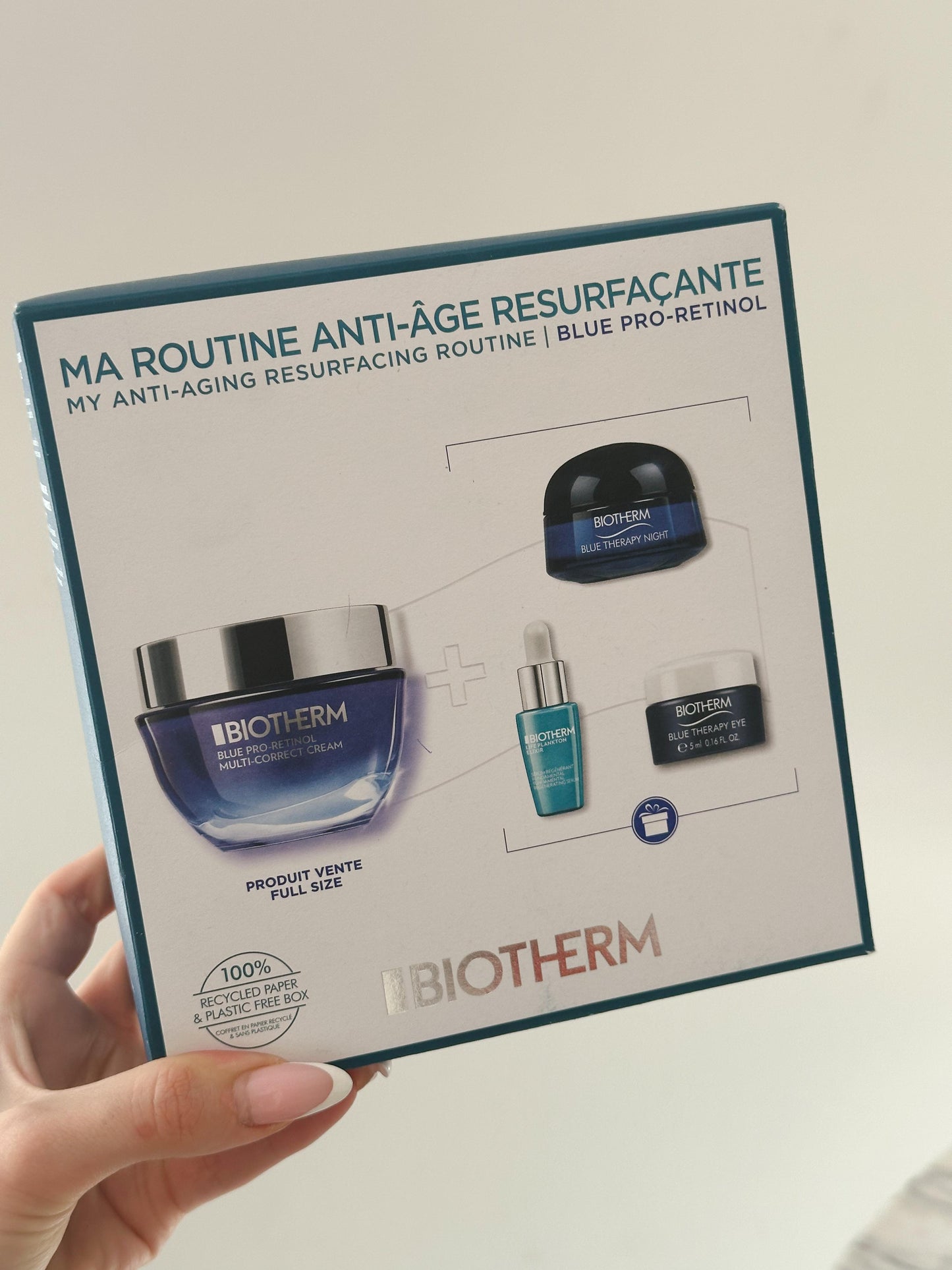 BIOTHERM My Anti-Aging Resurfacing Routine Set