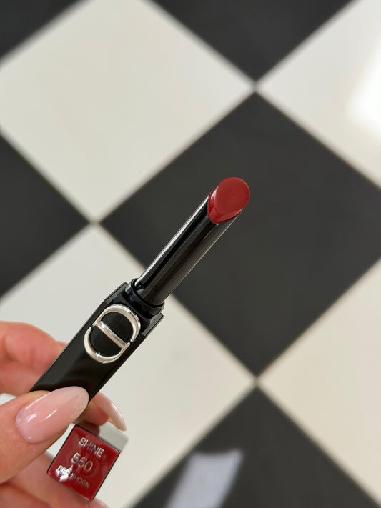 DIOR On Stage Coated Shine Lipstick (550) - Ultra Wear, Intense Comfort