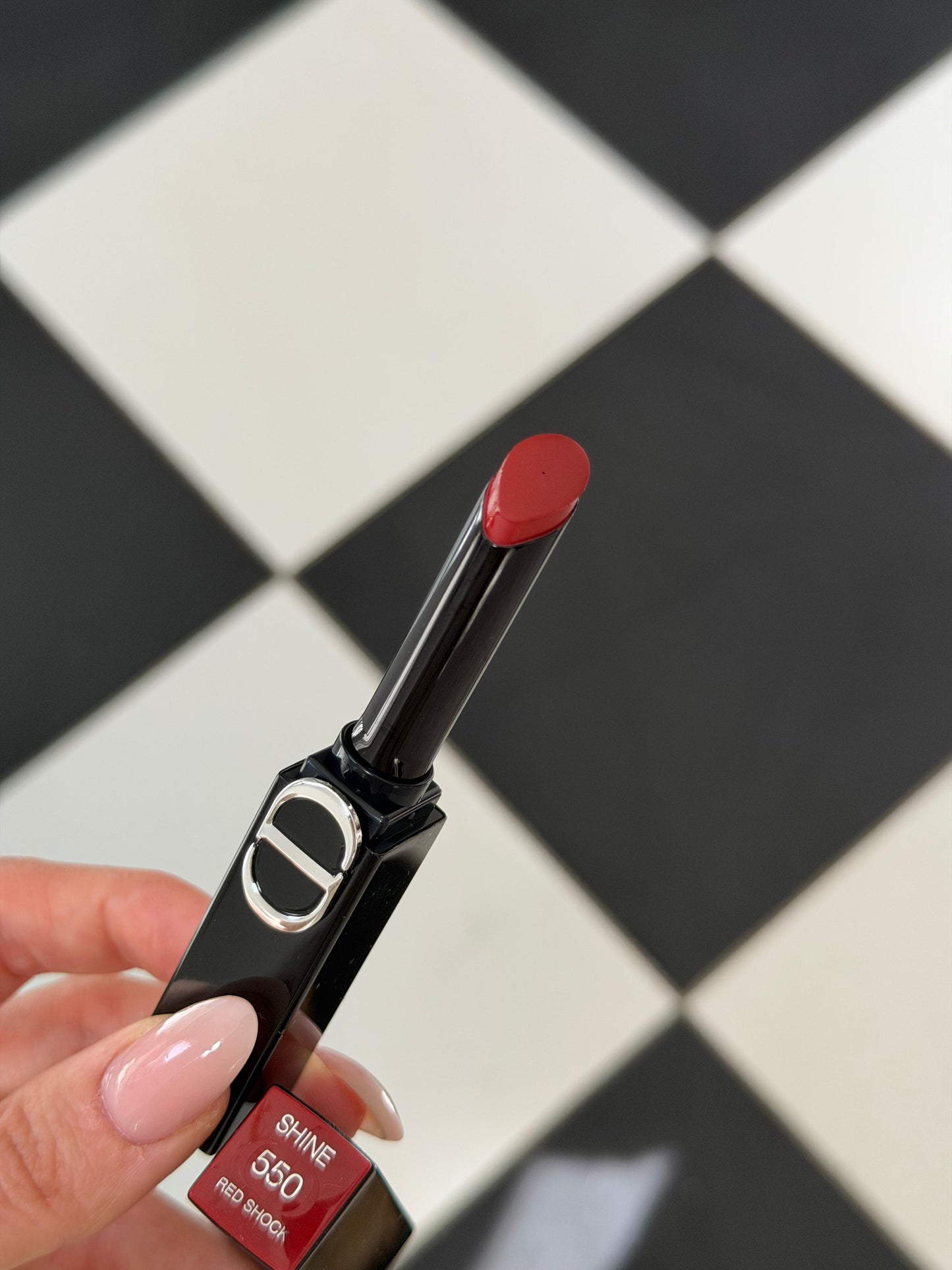 DIOR On Stage Coated Shine Lipstick (550) - Ultra Wear, Intense Comfort