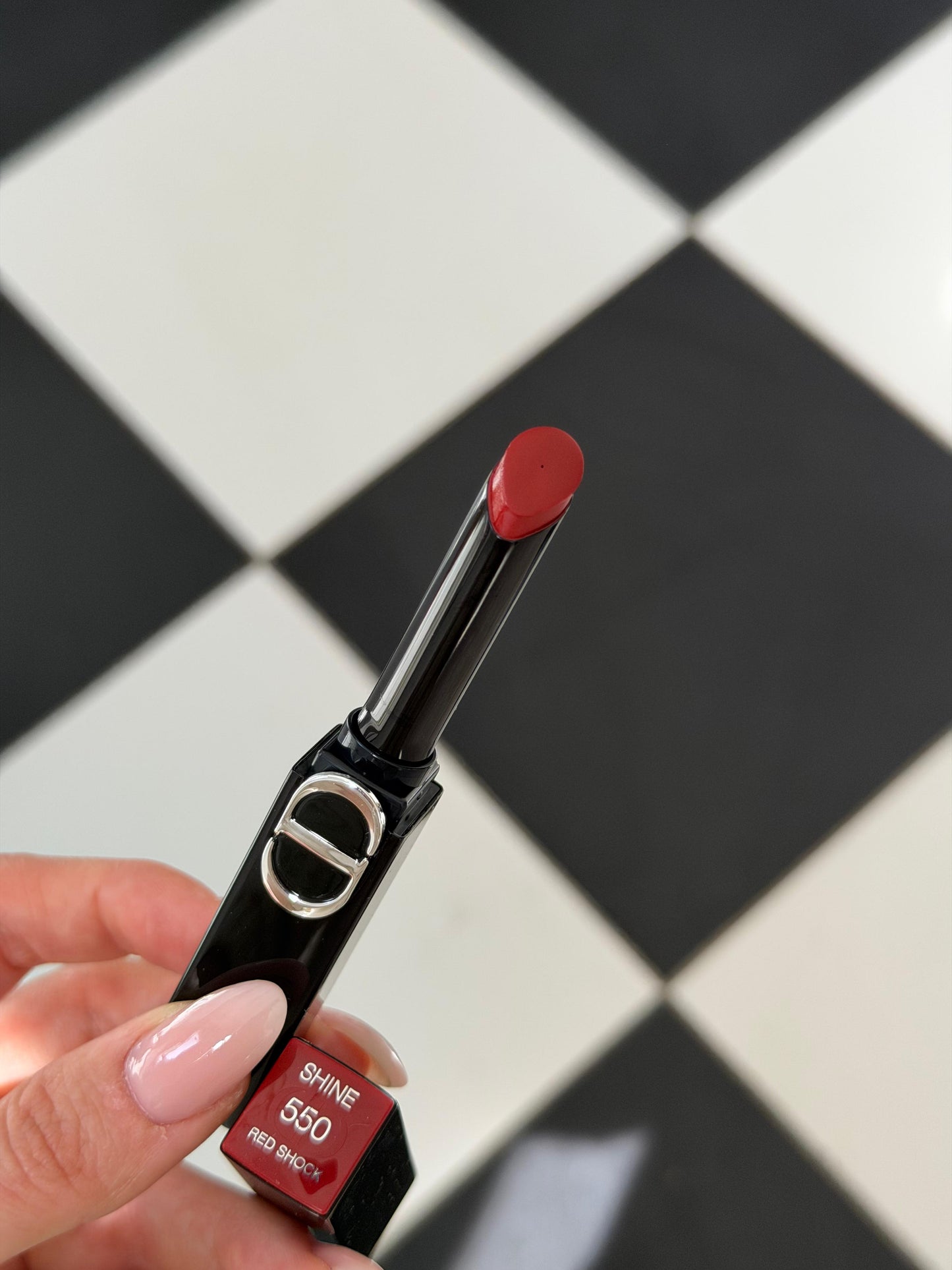 DIOR On Stage Coated Shine Lipstick (550) - Ultra Wear, Intense Comfort