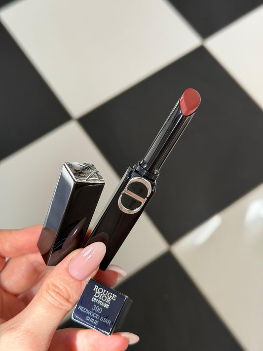 DIOR On Stage Coated Shine Lipstick (390) - Ultra Wear, Intense Comfort