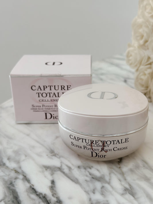 DIOR Capture Totale Super Potent Rich Creme C.E.L.L. Energy
Global Age-Defying Rich Creme - Intense Nourishment & Repair