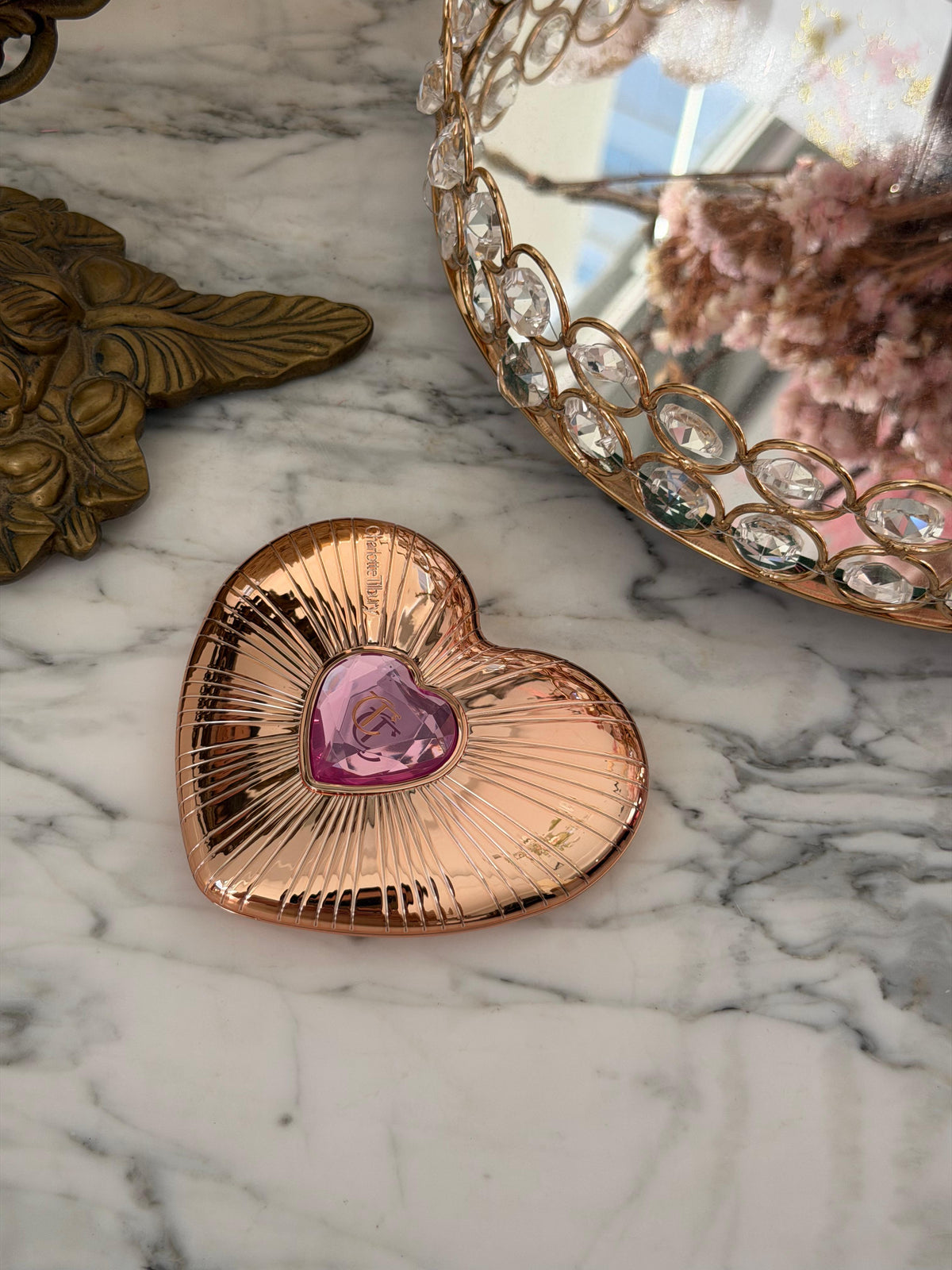 CHARLOTTE TILBURY Beauty Soulmates Face Palette Blush & Powder - Flawless Pink